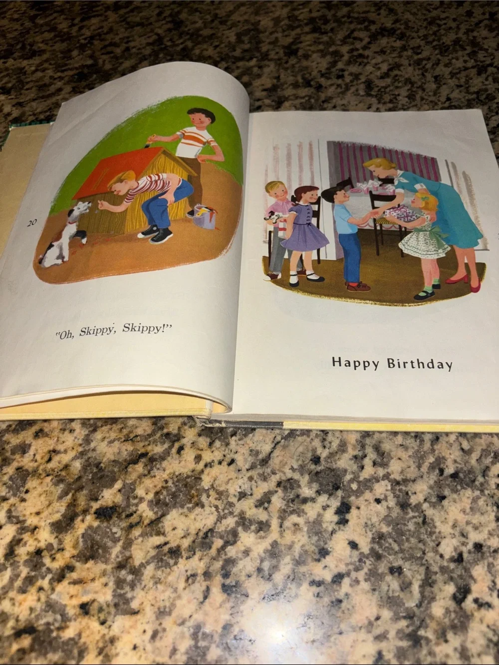 Billy's Friends Kids Story Book - Yellow Cover